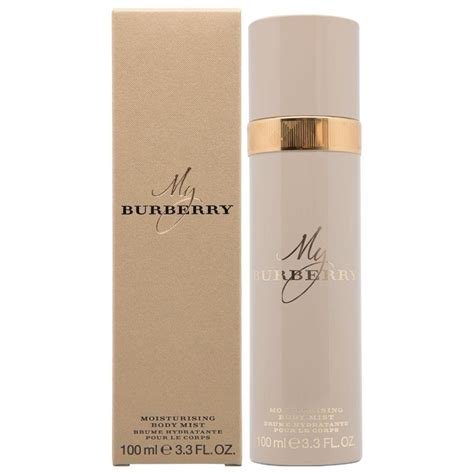 my burberry moisturising body mist